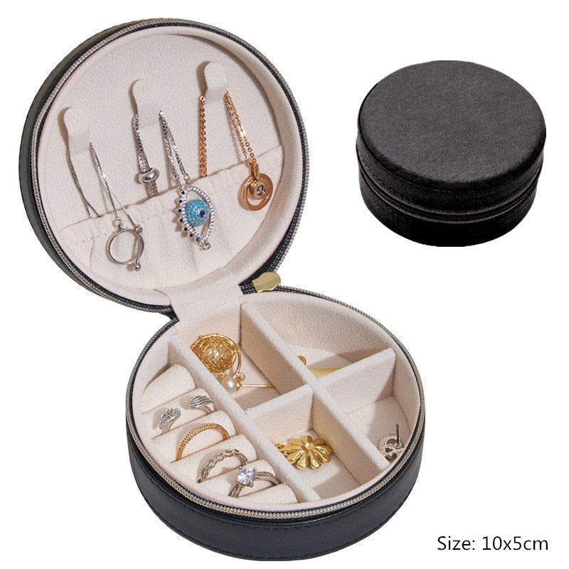 Caja organizadora de joyería para mujer, estuche de almacenamiento de maquillaje, joyería a granel, regalos para invitados de boda, suministros de accesorios para mamá, venta al por mayor