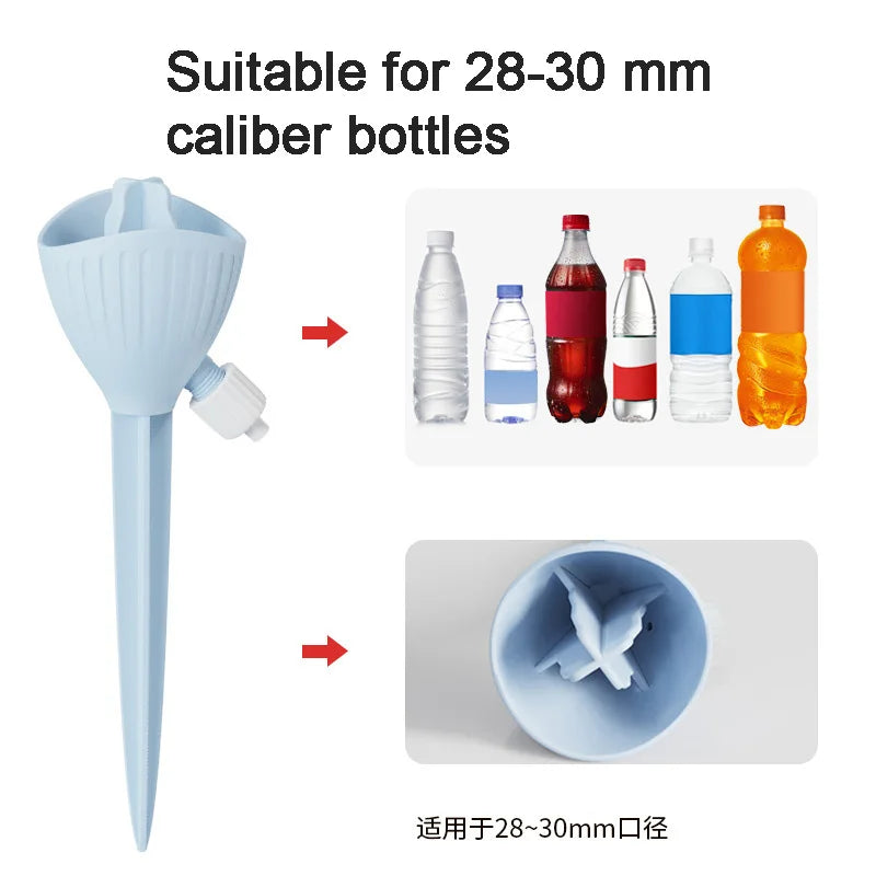 New Flower Watering Device Dripper Automatic Watering Adjustable Flow Rate Watering Flower Irrigator Water Seepage Device