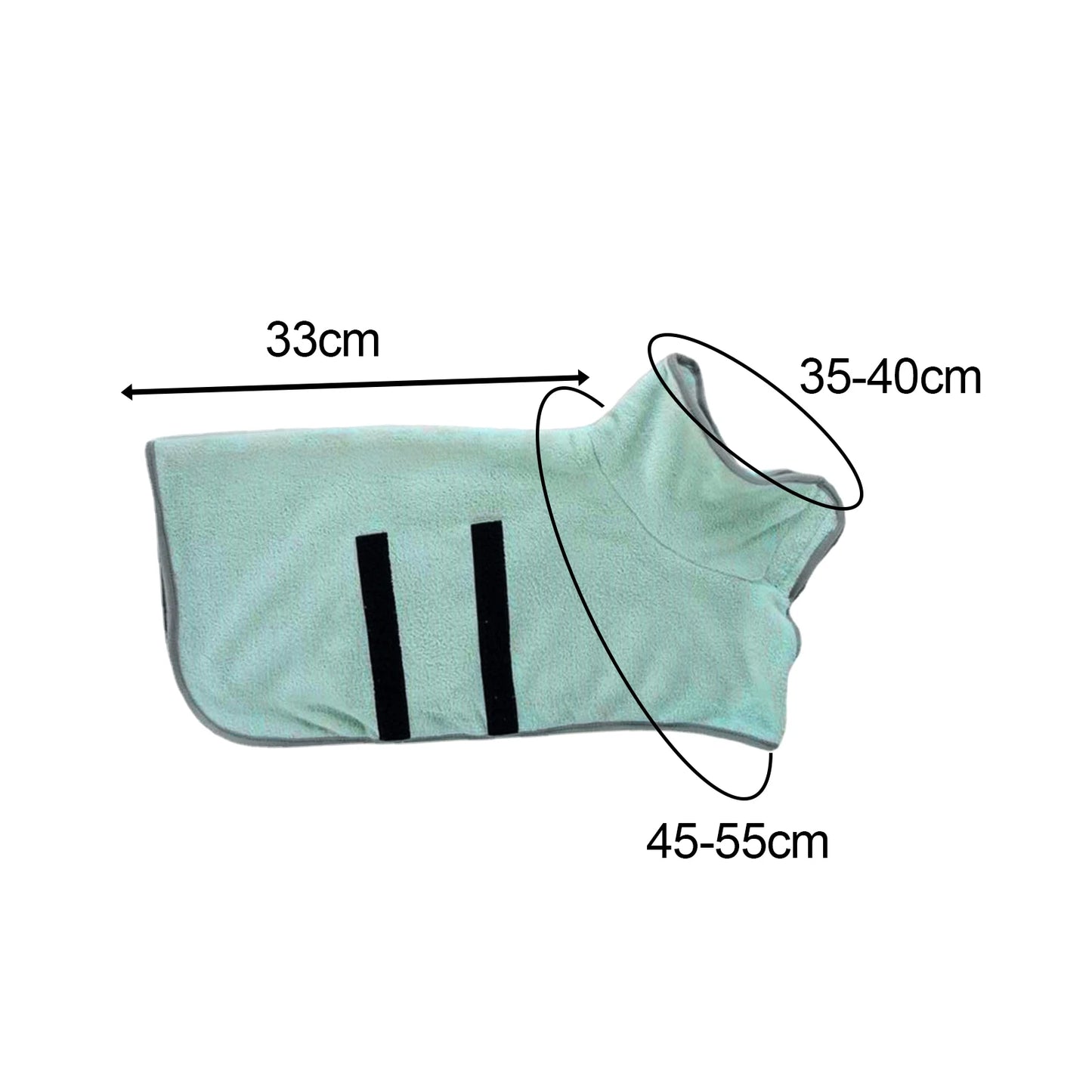 Dog Absorbent Bath Towel Dog Bathrobe Microfiber Quick Drying Bathrobe For Pet Cleaning, Suitable For Cats, Dog Pet Wash Towel