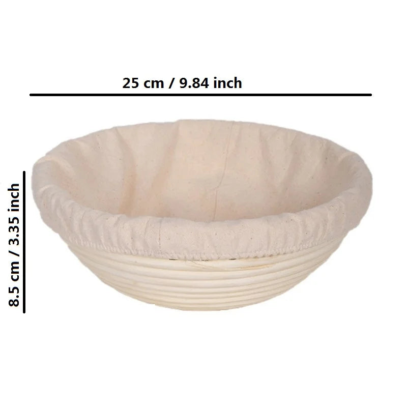 Oval Dough Banneton Brotform Dougn Rattan Bread Proofing Baskets Rattan Wicker Fermentation Sourdough Basket 18 Sizes