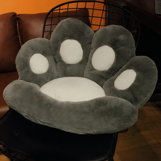 2 Sizes INS Bear&Cat Paw Pillow Animal Seat Cushion Stuffed Plush Sofa Indoor Floor Home Chair Decor Winter Children Girls Gift