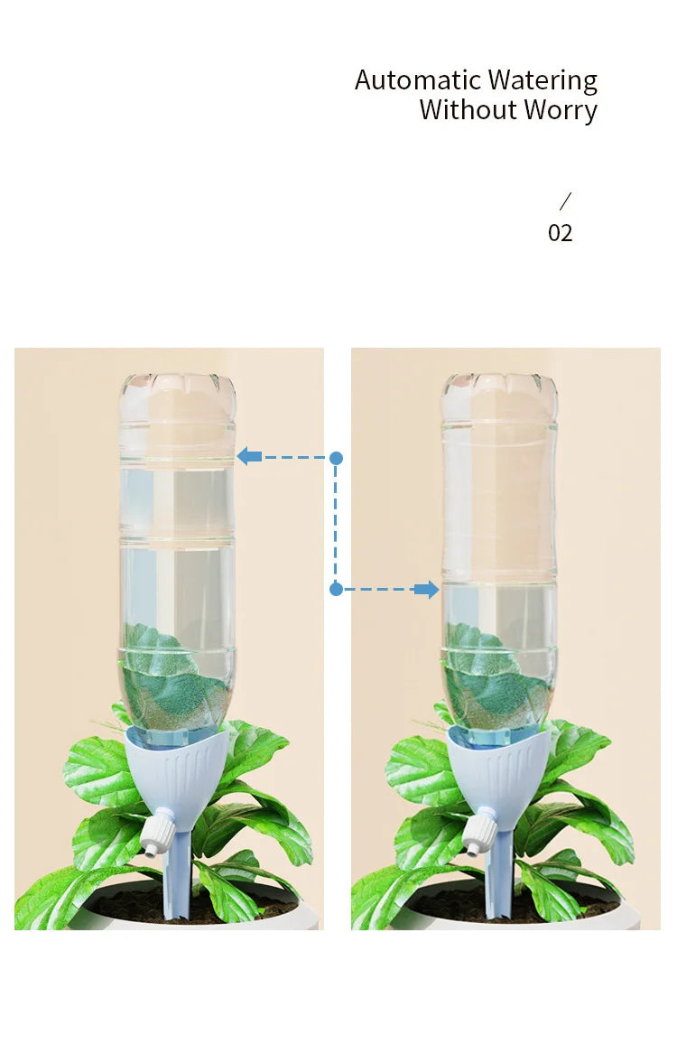 New Flower Watering Device Dripper Automatic Watering Adjustable Flow Rate Watering Flower Irrigator Water Seepage Device