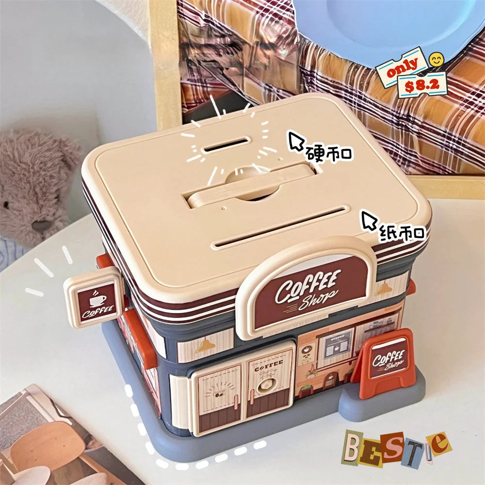 New Store Savings Can Large Capacity Cartoon Savings Can Student Creative Savings Can Male and Female Savings Boxes