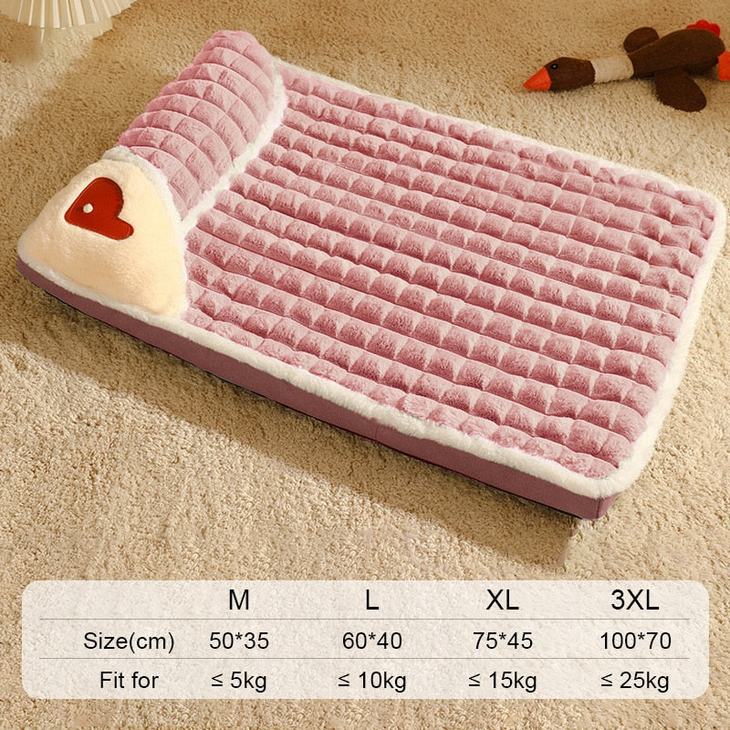 HOOPET Winter Dog Mat Luxury Pad for Small Medium Large Dogs