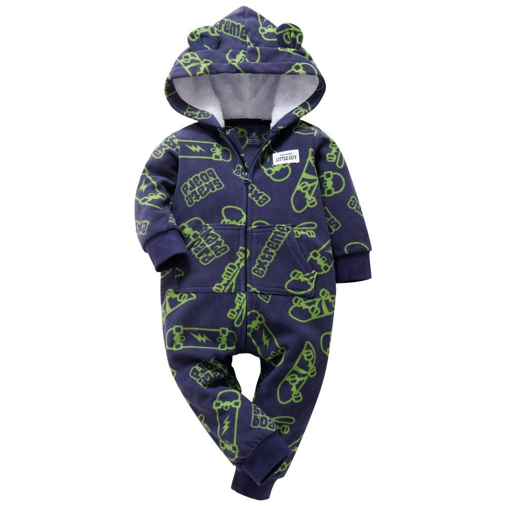 2023 Spring Autumn Newborn Baby Boys Girls Warm Clothing Long Sleeve Mom Children Romper Cotton Kids Garments Soft Pajama 0-2y