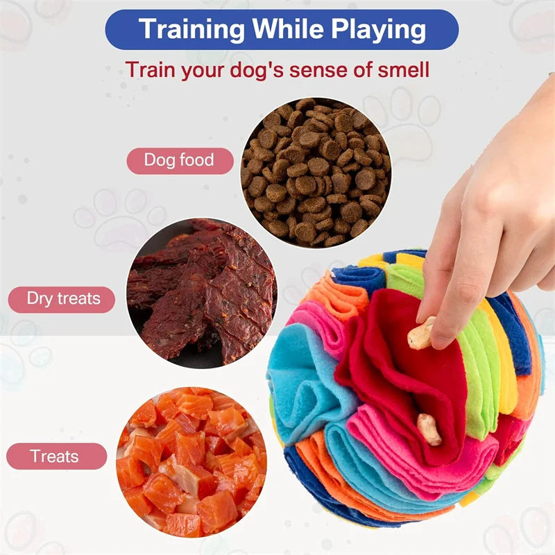 Snuffle Mat for Dogs Interactive Foraging Puzzle Dog Toys Sniffing Mat Slow Feeder Toys Stress Relief Sniff Toys Dogs