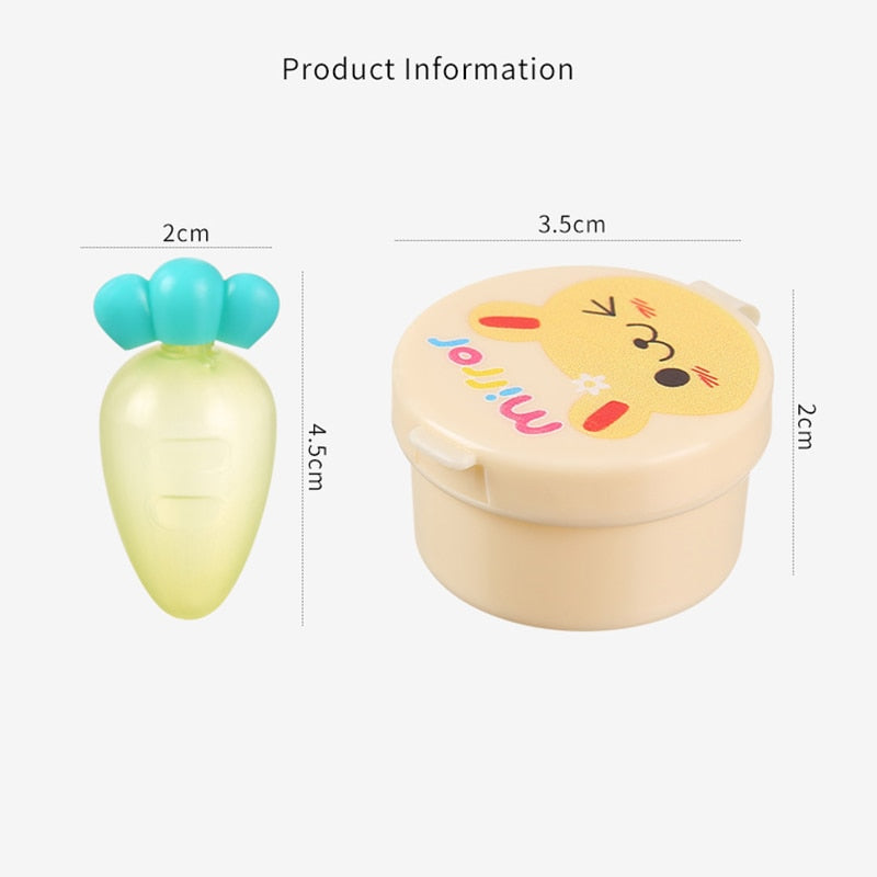 Cartoon Sauce Bottle Mini Bento Box Animal Friend Soy Sauce Box Tomato Sauce Honey Salad Sauce Container Bento Box Accessories