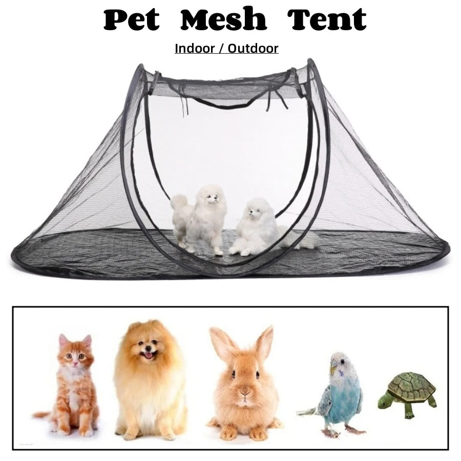 Dog Cage Can Be Folded To Store Outdoor Pet Tent Cat And Dog Travel Outdoor Pet Cage