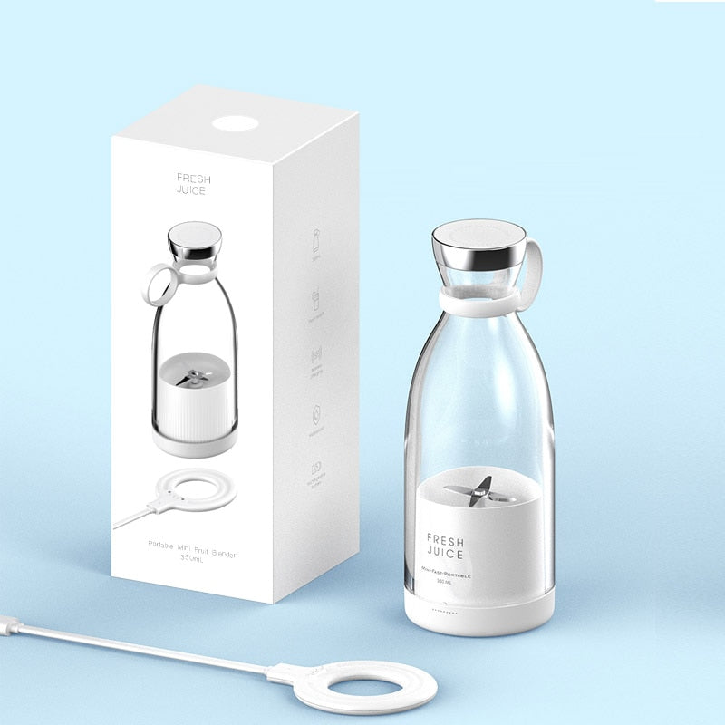 Portable Juicer Blender Electric Mini Fruit Mixers Juicers Fruit Fresh Food Multifunction Juice Maker Machine Smoothie Blender