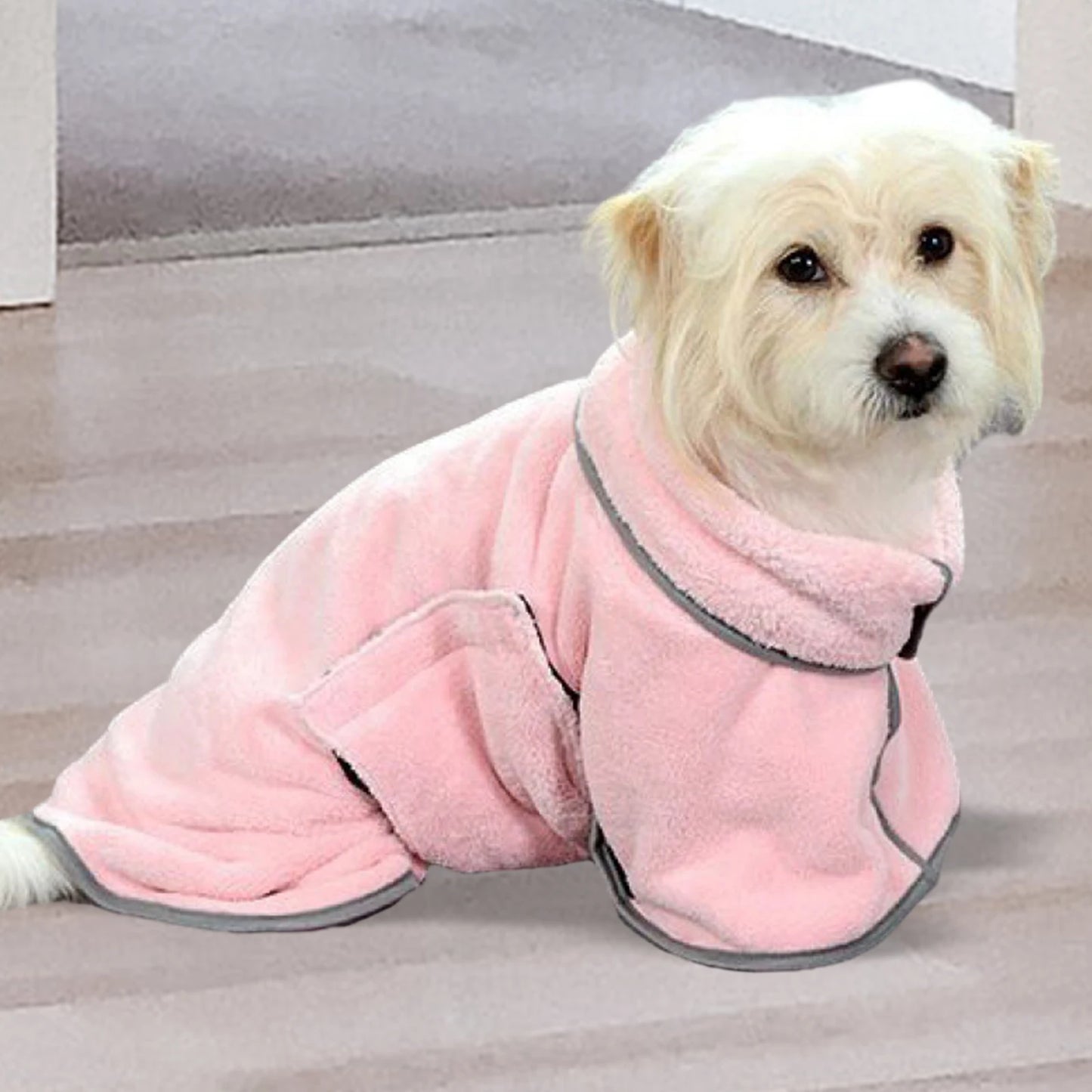Dog Absorbent Bath Towel Dog Bathrobe Microfiber Quick Drying Bathrobe For Pet Cleaning, Suitable For Cats, Dog Pet Wash Towel