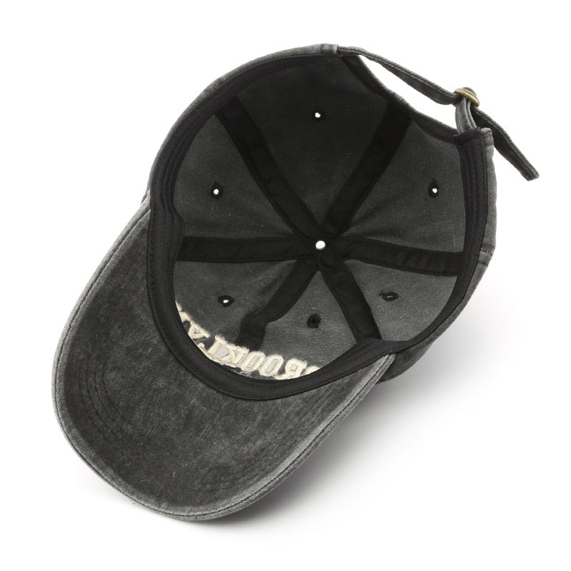 SLECKTON Retro Baseball Cap for Women and Men Washed Cotton Dad Embroidered Hat Casual Snapback Hat Summer Sun Cap Unisex Gorras