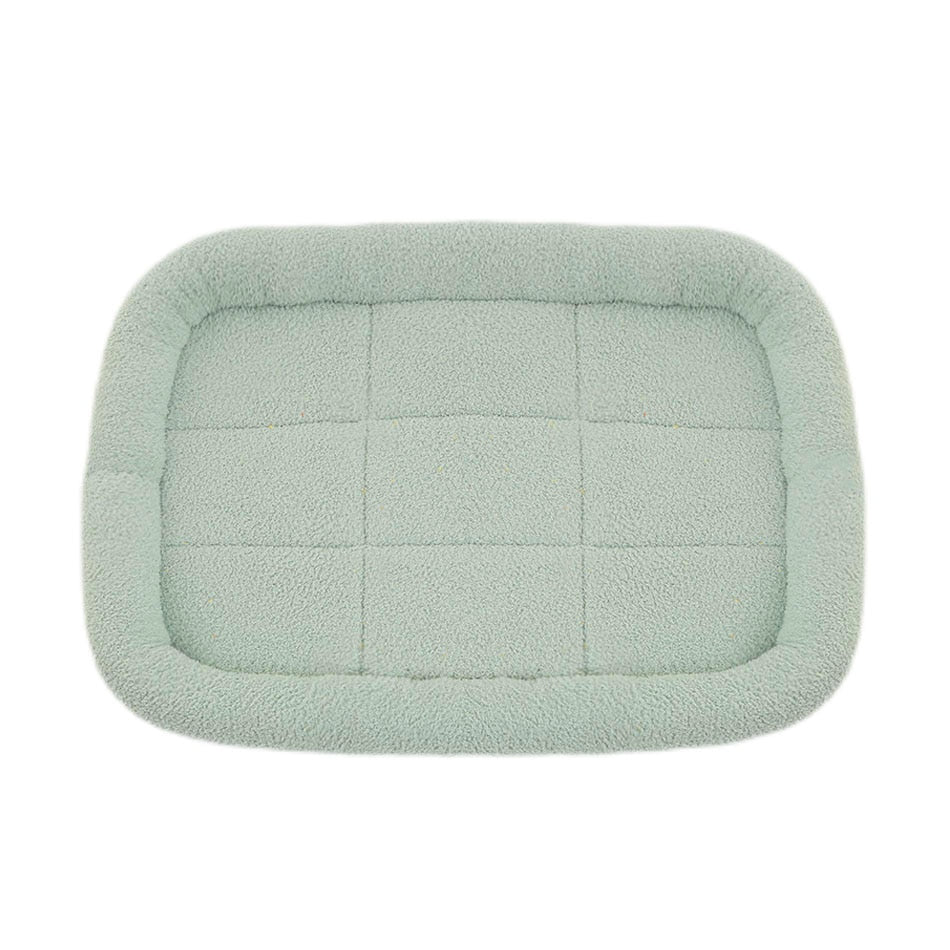 Soft Plush Square Dog Bed Mat Beds for Dogs Cat Small Medium Large Pet Sleep Calming Pad Cat Dog Bed Cushion Pet Supplies