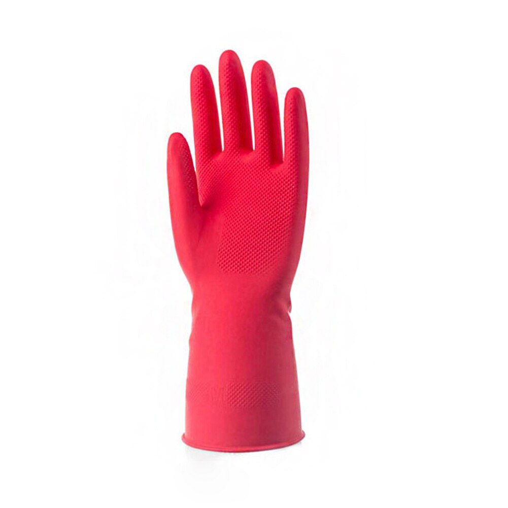 Female Waterproof Elastic Rubber Latex Dishwashing Gloves Non-slip Kitchen Durable Cleaning Housework Chores Dishwashing Tools