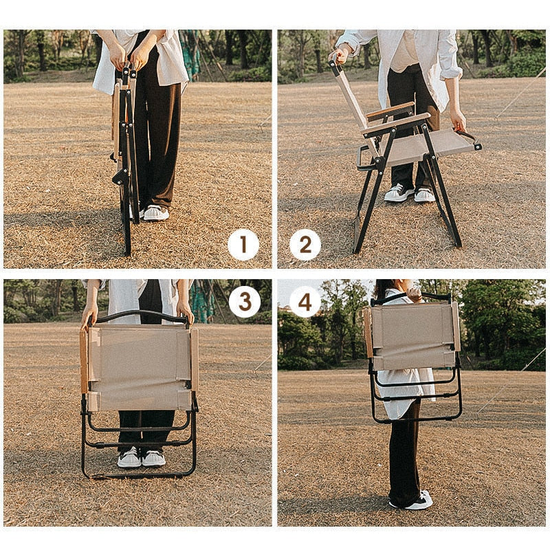 Kermit outdoor folding chair camping chair super portable stool picnic beach chair leisure picnic back chair