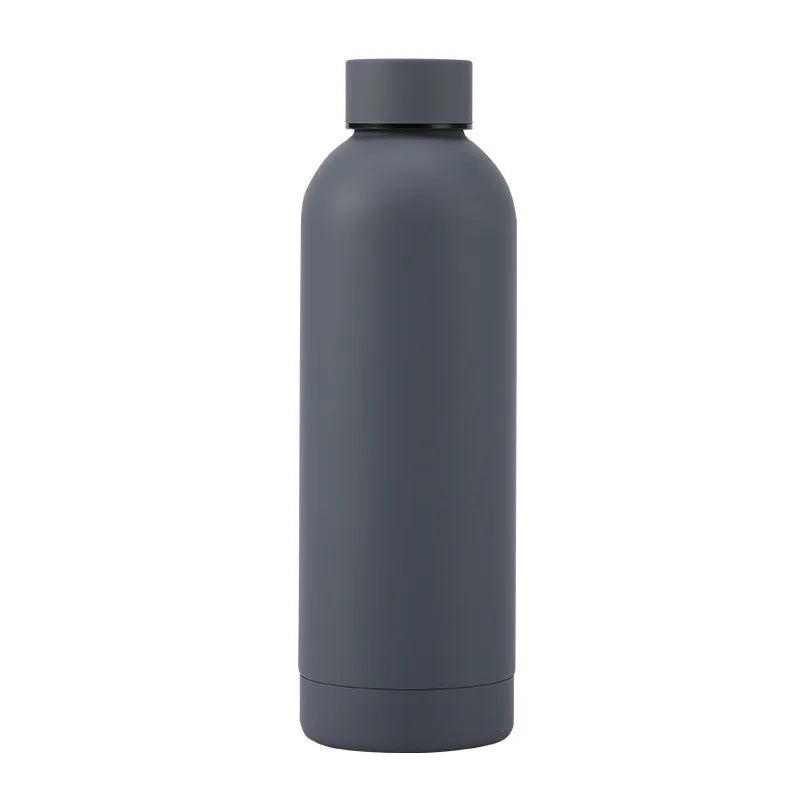 Double wall custom stainless steel cup insulated drink bottle tumbler 500ml thermos water bottle