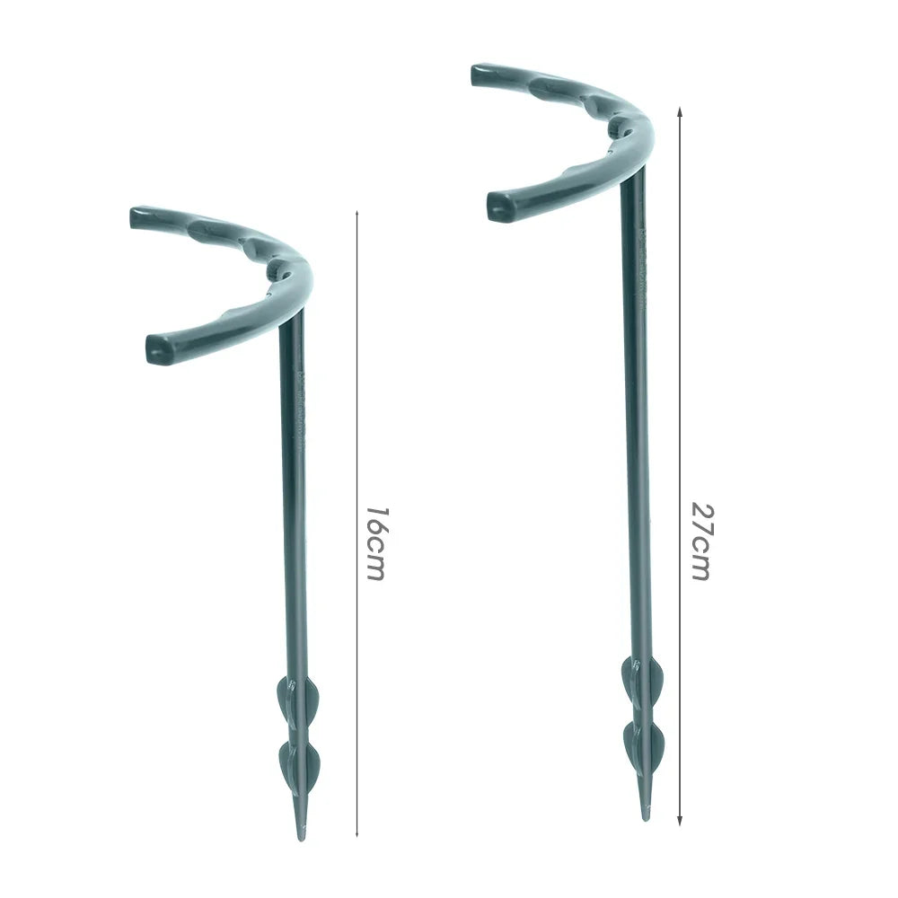 Plastic Plant Support Pile Stand Plant Support Pile for Flowers Greenhouses Arrangement Fixing Rod Holder Garden Tools