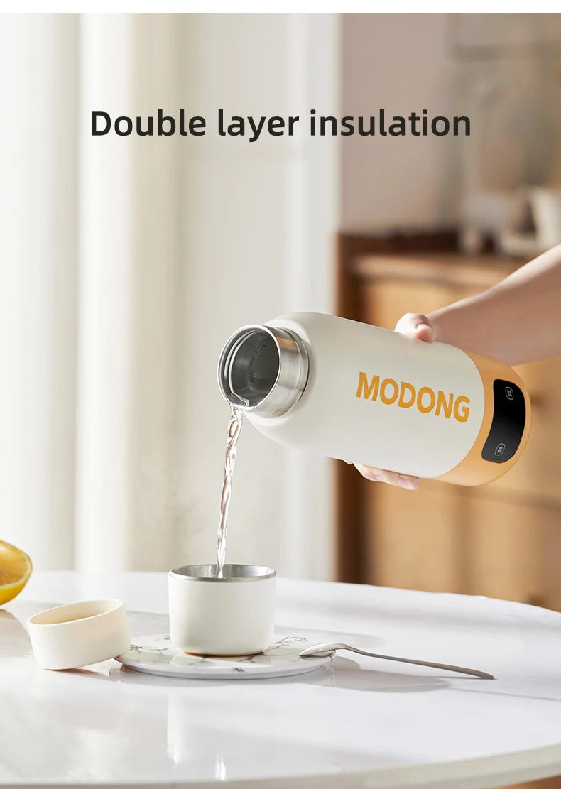 100-240V Electric Kettle 600ML Portable Heating Cup Multifunction Boiled Water Pot Smart Teapot Adjustable Temperature Kettles