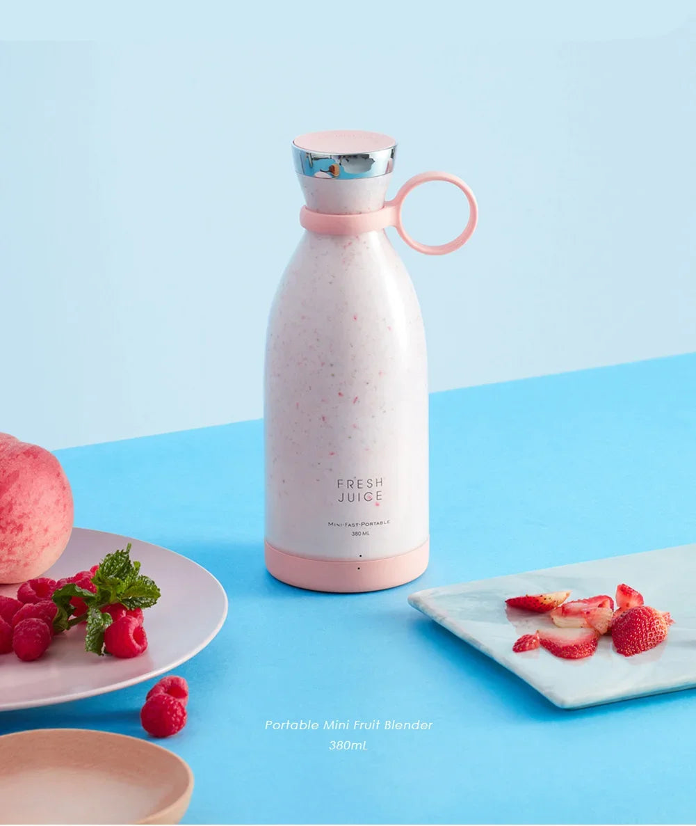 Portable Electric Juicer Usb Mini Fruit Blender Machine Juicers Fruit Cup Extractors Food Milkshake Multifunction Juice Maker