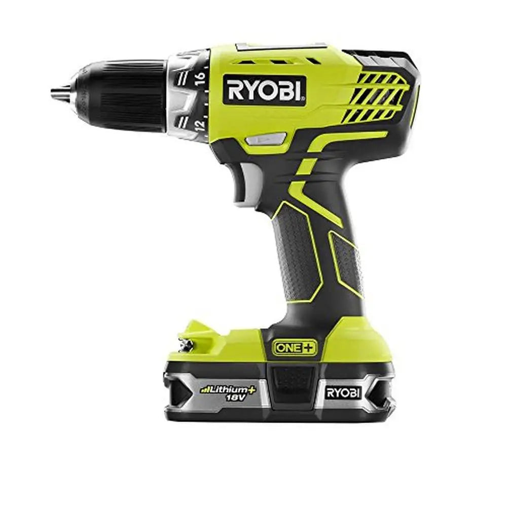 18V Lithium-Ion 6-Tool Combo Kit with Fast Charger 2 Batteries Drill Circular Saw Impact Driver Reciprocating Saw Job Plus Base