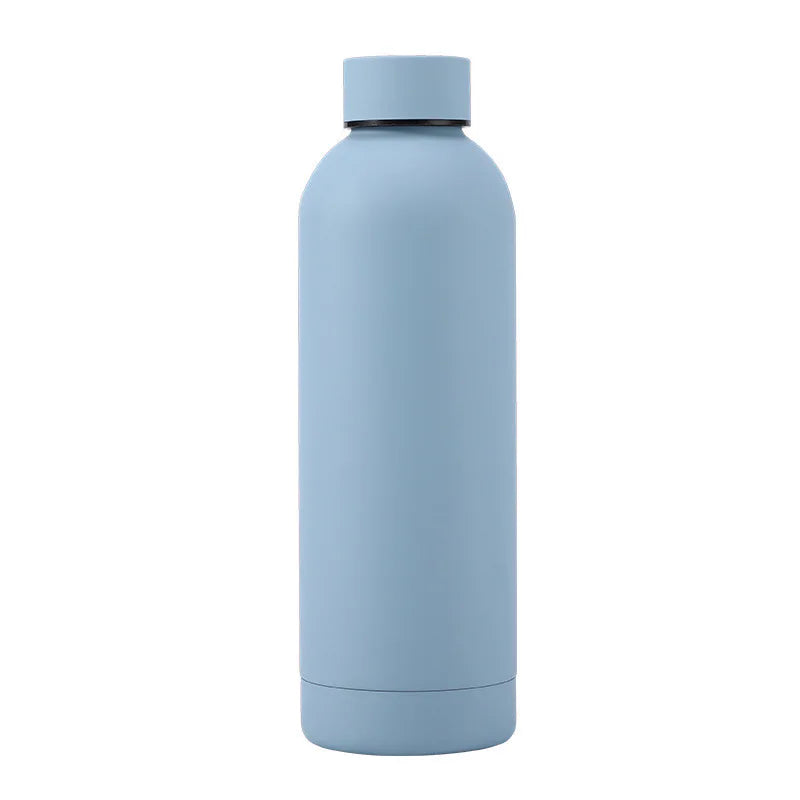 Double wall custom stainless steel cup insulated drink bottle tumbler 500ml thermos water bottle