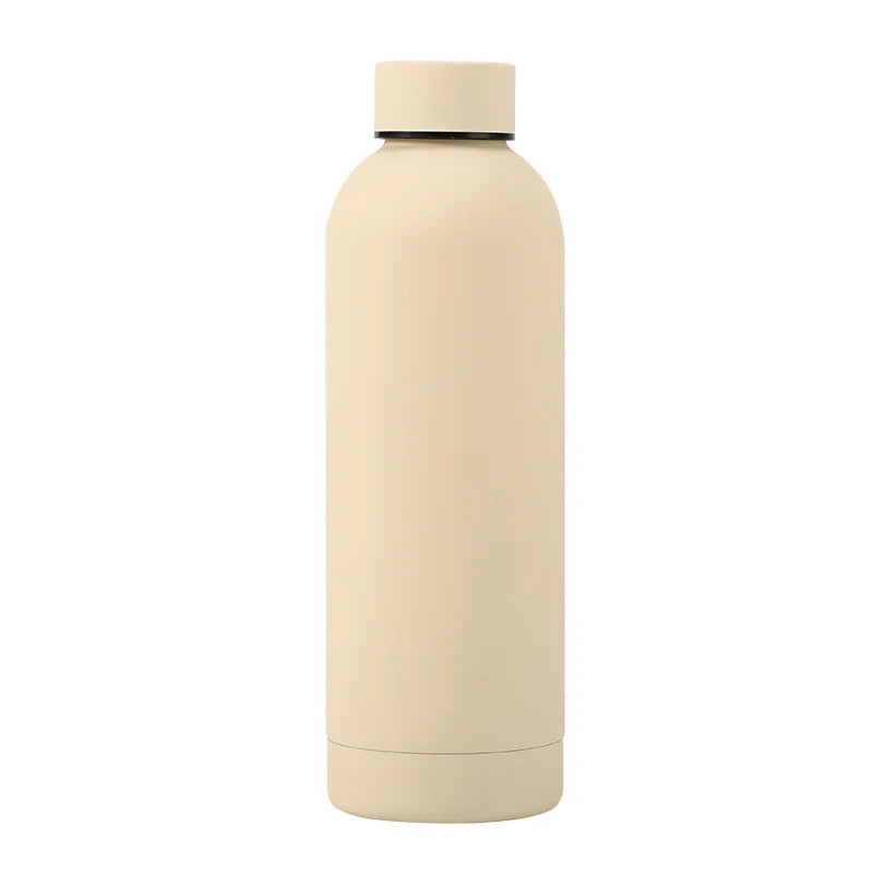 Double wall custom stainless steel cup insulated drink bottle tumbler 500ml thermos water bottle