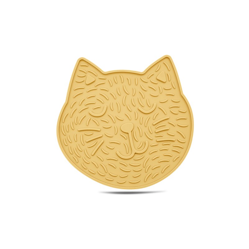 WOLIFE Silicone licking pad Pet Dog Lick Pad Bath Peanut Butter Slow Eating Licking Feeder Cats Lickmat Feeding Dog Lick Mat