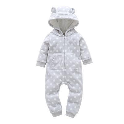 2023 Spring Autumn Newborn Baby Boys Girls Warm Clothing Long Sleeve Mom Children Romper Cotton Kids Garments Soft Pajama 0-2y