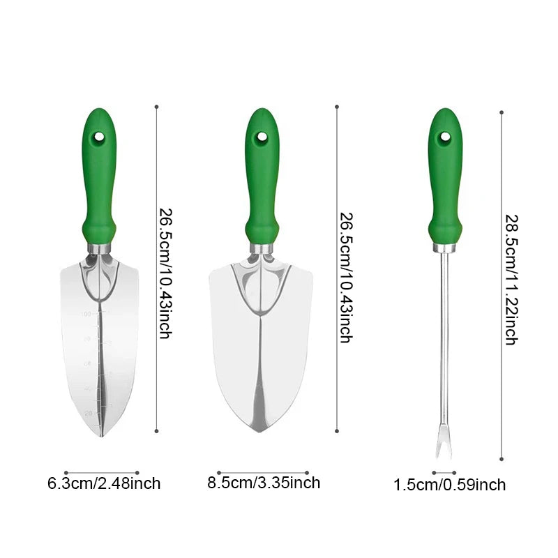 Pruning Shears Scissors Garden Tool Set Duty Aluminum Weeder Gardening Hand Tools Kit Transplanter Ergonomic Handle