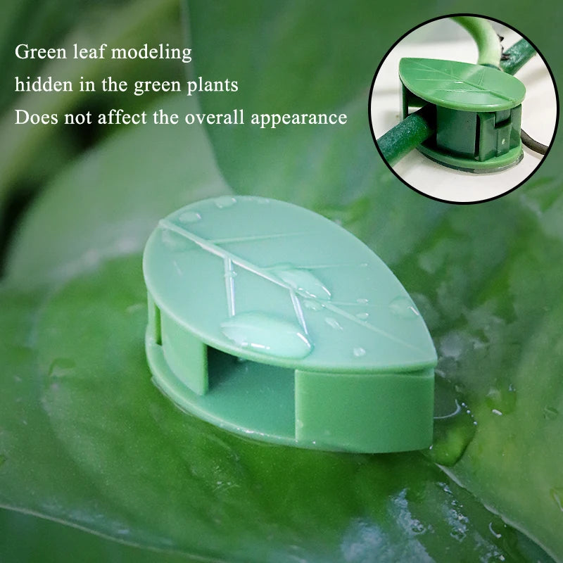 Invisible Plant Clip Climbing Wall Fixture Rattan Vine Bracket Fixed Buckle Leaf Clips Traction Holder Garden опора для растений