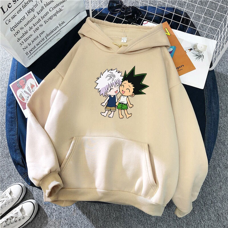 Japanese Hot Hunter x Hunter cartoon anime hoodie 2020 winter women Harajuku fashion pullovers long sleeve top sweatshirt women