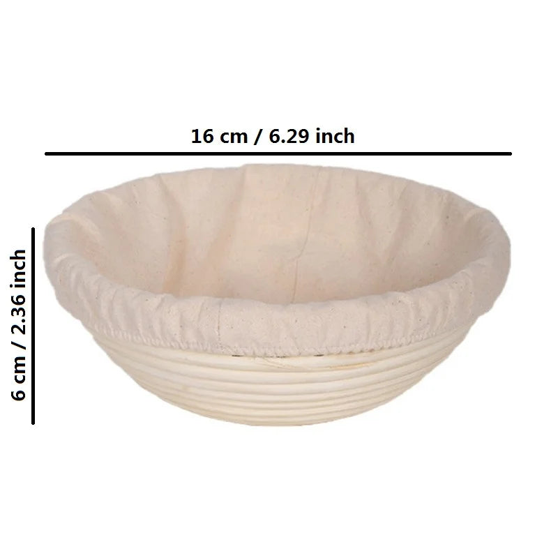 Oval Dough Banneton Brotform Dougn Rattan Bread Proofing Baskets Rattan Wicker Fermentation Sourdough Basket 18 Sizes