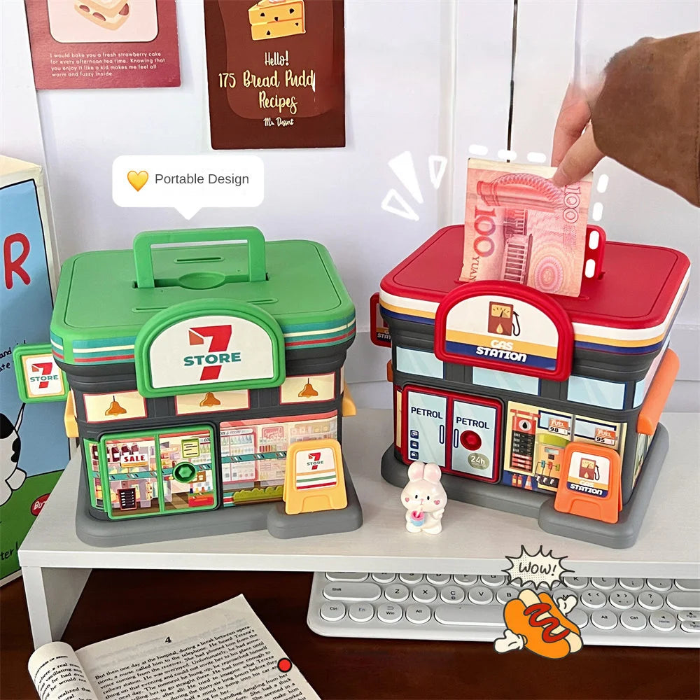 New Store Savings Can Large Capacity Cartoon Savings Can Student Creative Savings Can Male and Female Savings Boxes