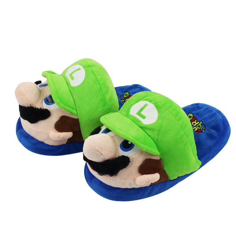 Mushroom Home Slippers Piranha Plant Plush Slippers Multifunctional Piranha Plush Carnival Fancy Funny Flower Cosplay Shoes