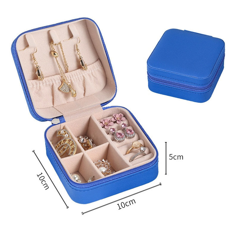 Caja organizadora de joyería para mujer, estuche de almacenamiento de maquillaje, joyería a granel, regalos para invitados de boda, suministros de accesorios para mamá, venta al por mayor