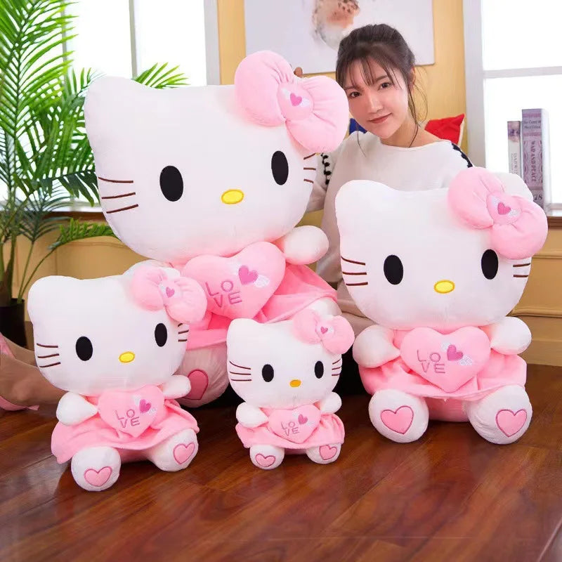 24-55cm Sanrio Hello Kitty Cat Plush Toys