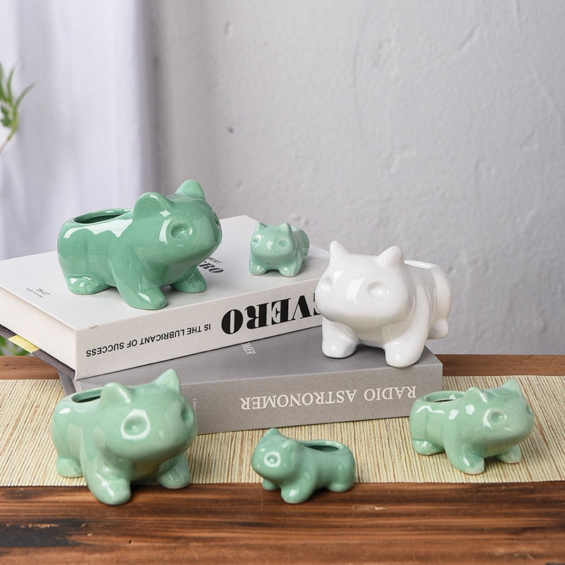 Ceramic Mini Flowerpots for Succulent Plants