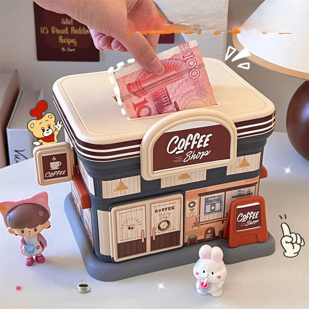 New Store Savings Can Large Capacity Cartoon Savings Can Student Creative Savings Can Male and Female Savings Boxes