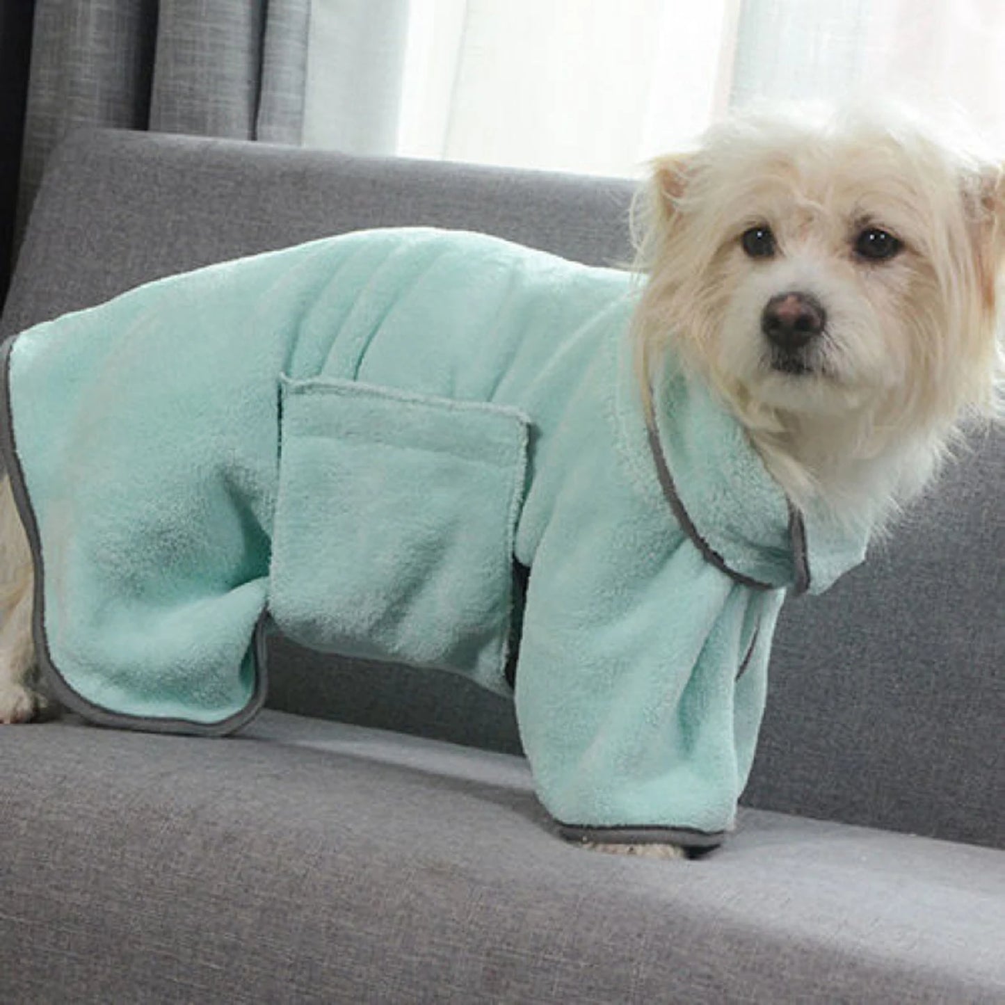 Dog Absorbent Bath Towel Dog Bathrobe Microfiber Quick Drying Bathrobe For Pet Cleaning, Suitable For Cats, Dog Pet Wash Towel