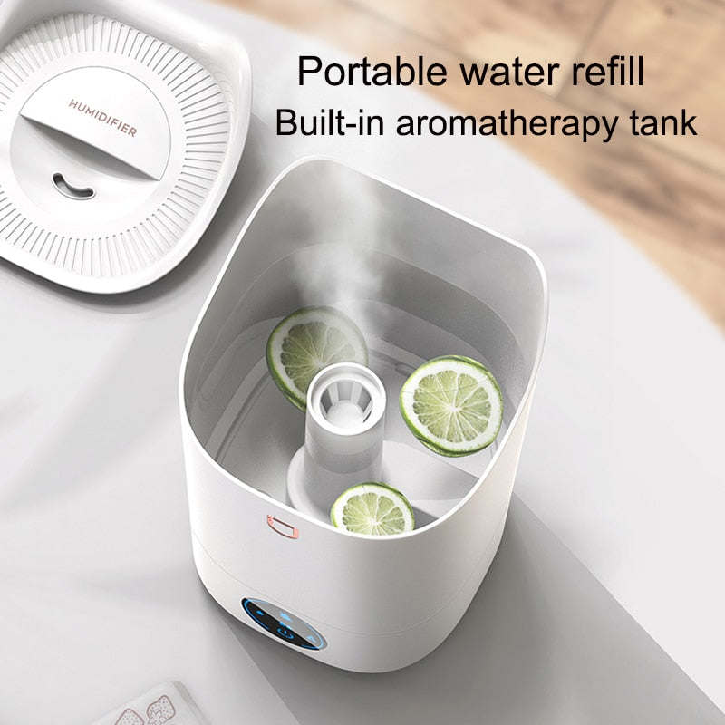 Air Humidifier 3.1L Large Capacity Home Aroma Diffuser Multifunctional 4 Gears Adjustable Perfume Humidifier