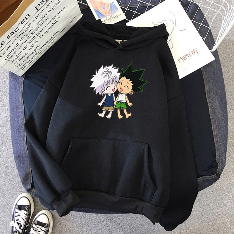 Japanese Hot Hunter x Hunter cartoon anime hoodie 2020 winter women Harajuku fashion pullovers long sleeve top sweatshirt women