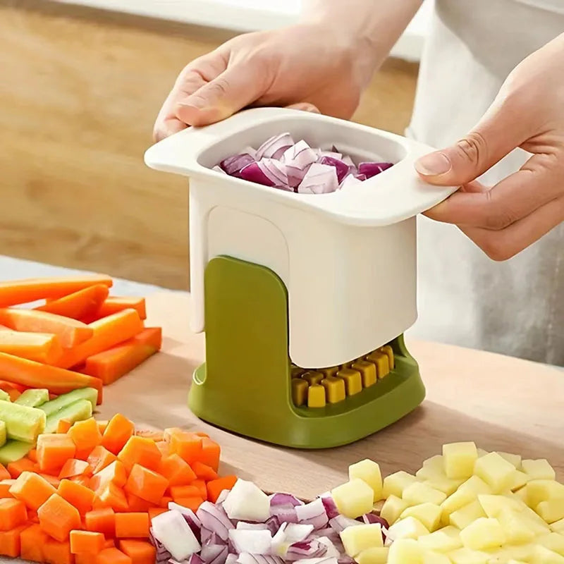 Multifunctional Vegetable Chopper Onion Dicing Artifact French Fries Slicer Kitchen Gadget Cucumber Potato Slicer Kitchen Tools