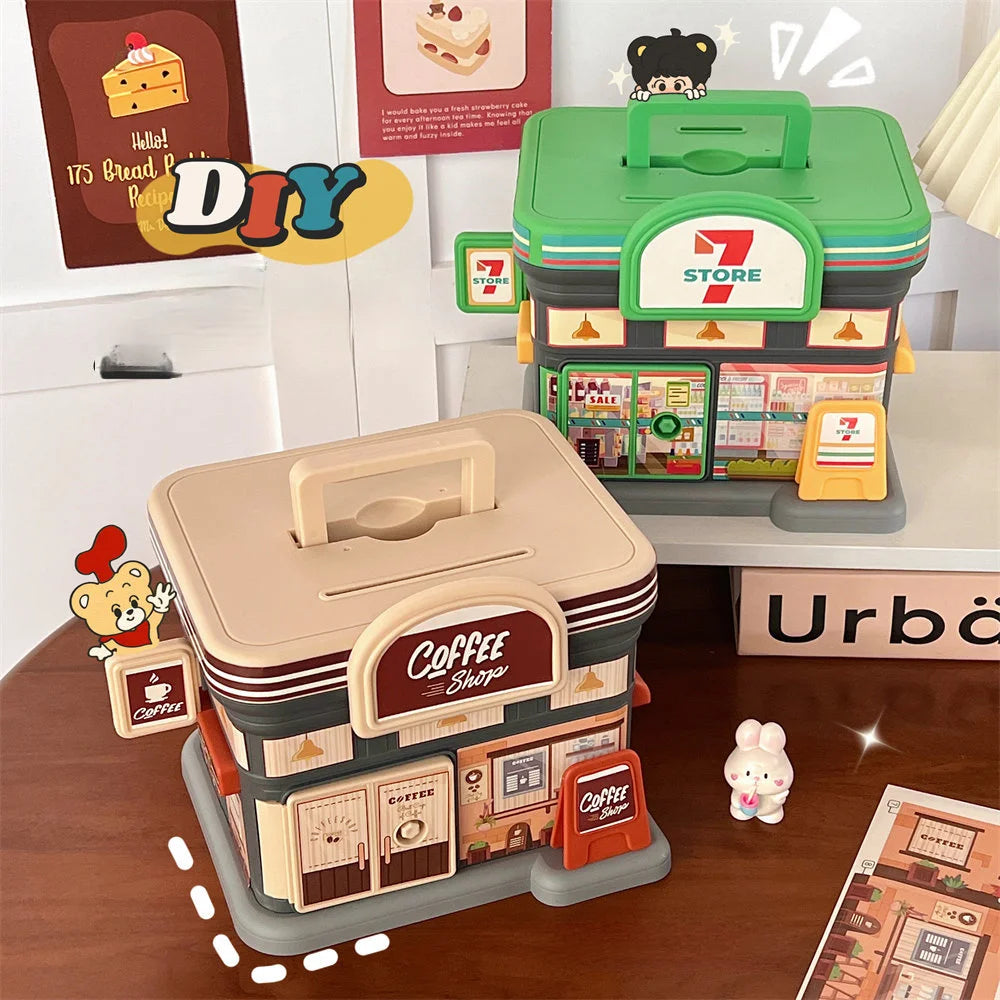 New Store Savings Can Large Capacity Cartoon Savings Can Student Creative Savings Can Male and Female Savings Boxes