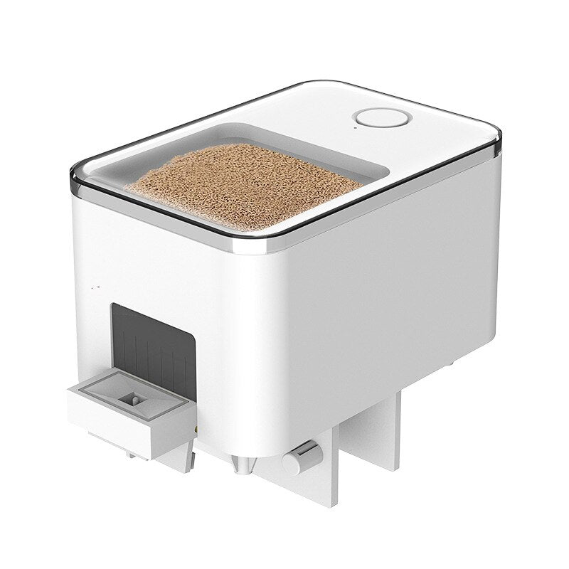Fish Feeder Fishbowl Supplies WiFi Networking Marine Aquarium Charge Food Dispenser Automatic Feeders Aquariums & Bowls Aquatic