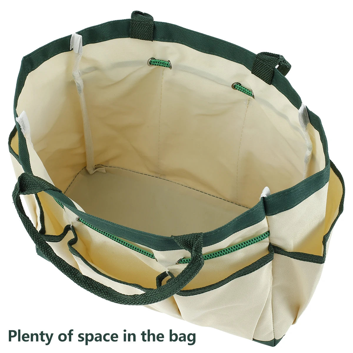 Garden Tool Storage Bag 600D Oxford Cloth Large Capacity Tool Organizer Bag with Multiple Pockets for Gardening Yard Lawn Work