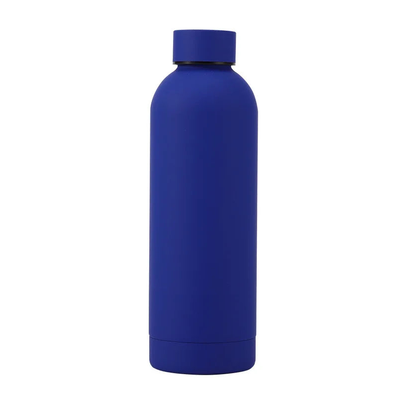 Double wall custom stainless steel cup insulated drink bottle tumbler 500ml thermos water bottle