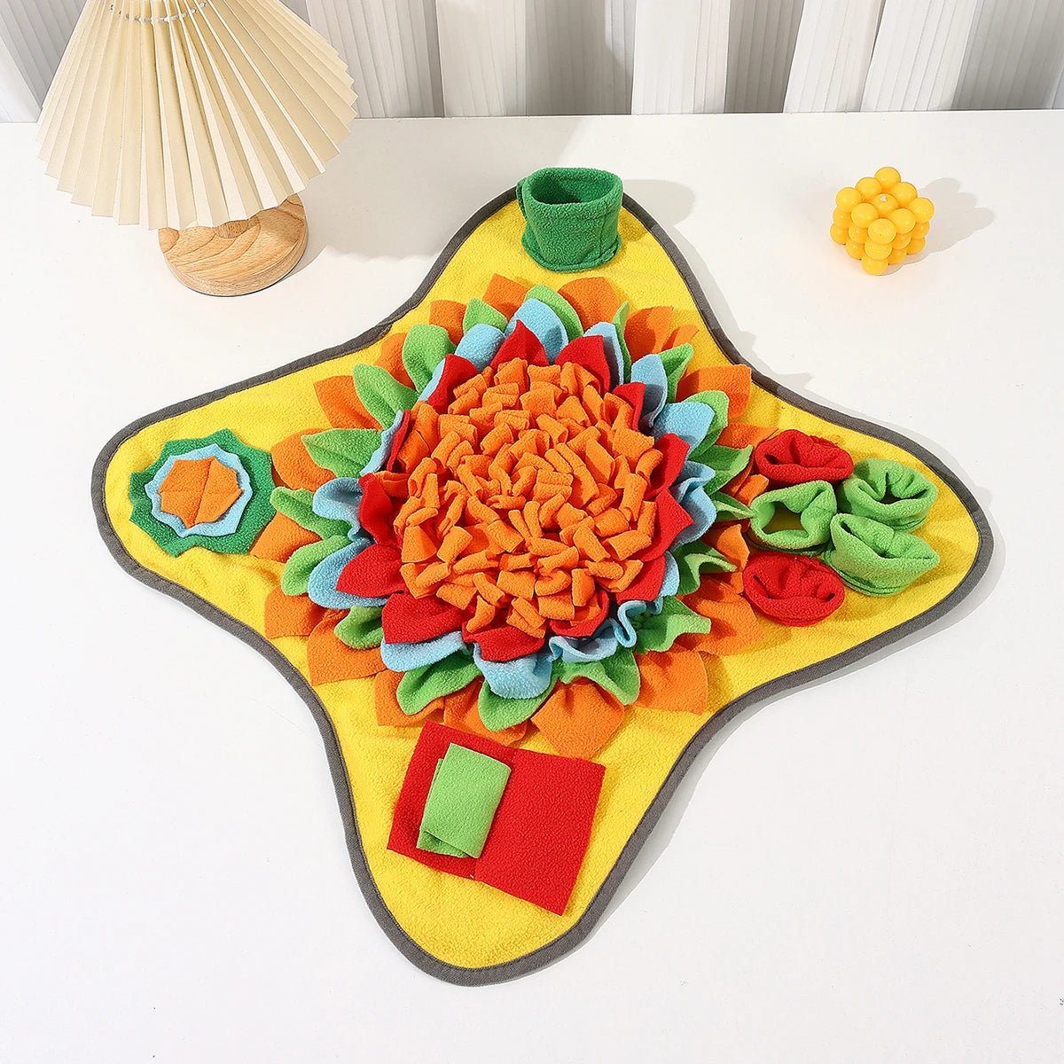 Good quality Pet Snuffle Mat for Dogs,Interactive Feed Puzzle for Boredom Comfort and softness