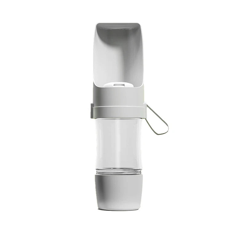 New Portable Pet Water Bottle with Food Container Foldable 2in1 Pet Travel Bowl Puppy Dog Cat Outdoor Drinking Food Feeder