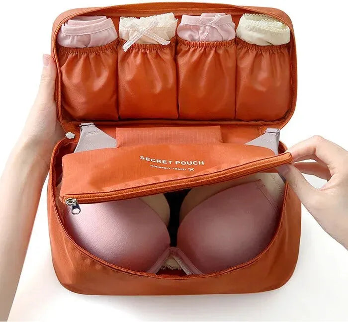 Portable Travel Storage Bag Multi-function Bra Underwear Organizer Bags Toiletry Cosmetic Case for Outdoor Travel