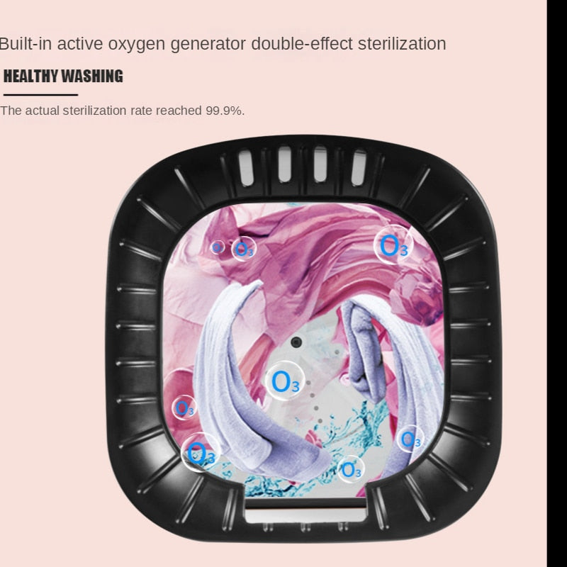 Full automatic mini washing machine underwear washing machine underwear washing machine dormitory sock washing machine USB