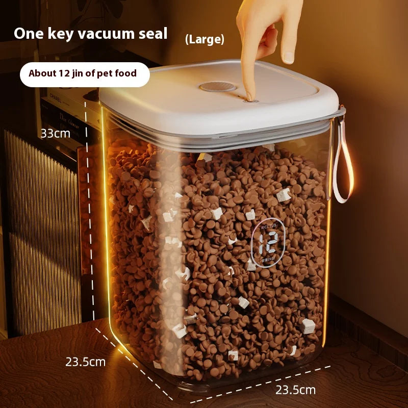Cat Food Storage Bucket, Sealed Container, Moisture-Proof Vacuum, Pet Dog Food, Cat Food Storage Bucket, Box, Storage Container
